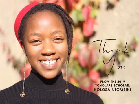 Thank You from Kolosa